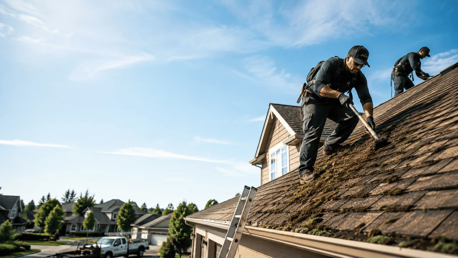 Roof Moss Removal in Coleridge, NE near me